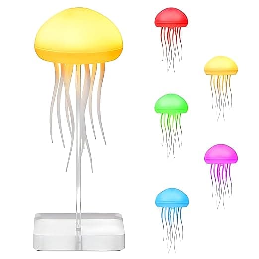 Jellyfish Lamp ā RGB Color Changing Ambient Night Light